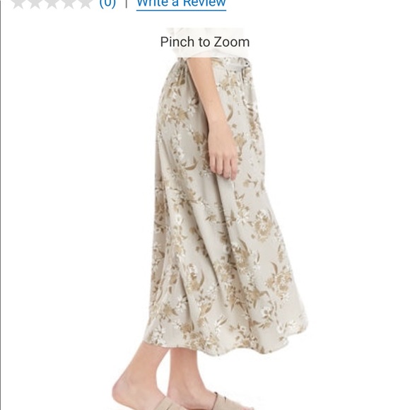 Floral midi skirt - Picture 3 of 3